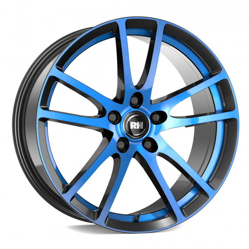 RH ALURAD BO Flowforming color polished - blue