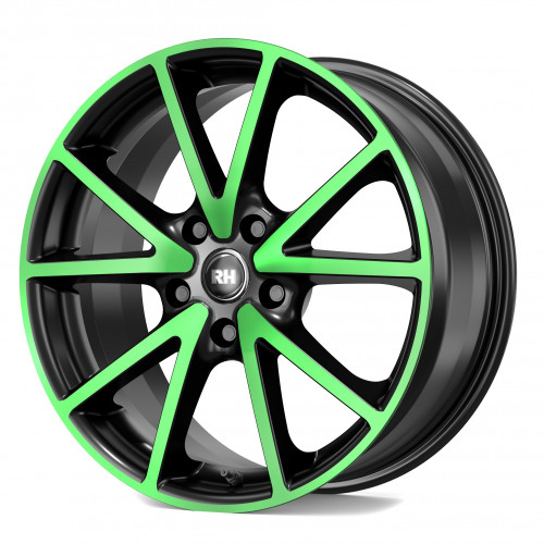 RH ALURAD DE Sports color polished - green