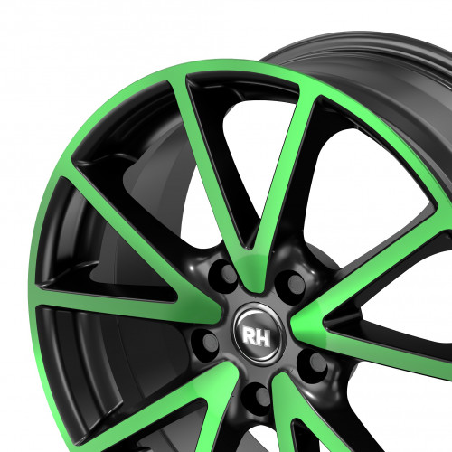 RH ALURAD DE Sports color polished - green