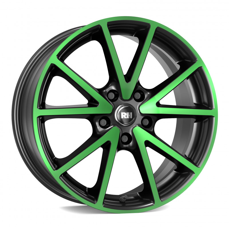 RH ALURAD DE Sports color polished - green