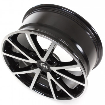 RH ALURAD DE Sports Schwarz voll poliert