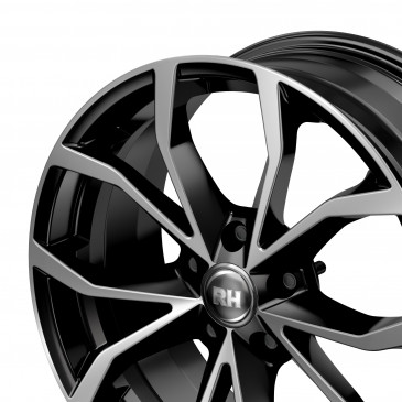 RH ALURAD DF Energy Schwarz voll poliert