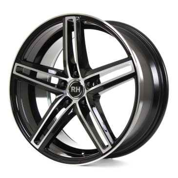 RH ALURAD DG Evolution Schwarz voll poliert