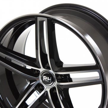 RH ALURAD DG Evolution Schwarz voll poliert