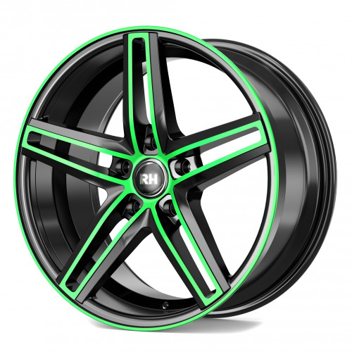 RH ALURAD DG Evolution color polished - green