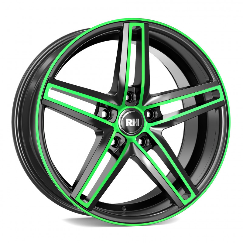 RH ALURAD DG Evolution color polished - green