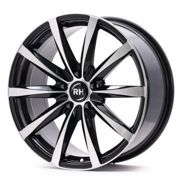 RH ALURAD GT Schwarz voll poliert