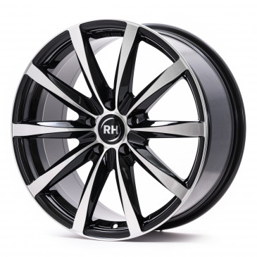 RH ALURAD GT Schwarz voll poliert