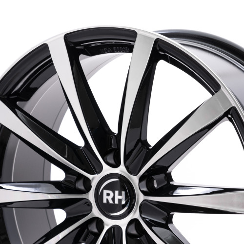RH ALURAD GT Schwarz voll poliert