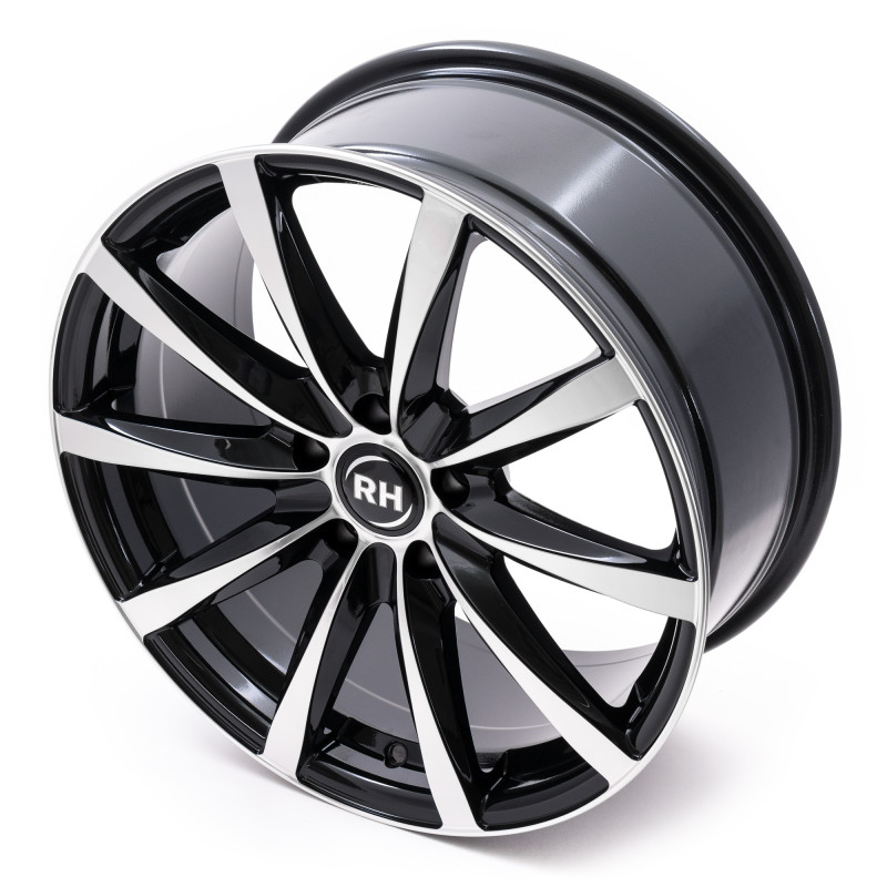 RH ALURAD GT Schwarz voll poliert