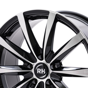 RH ALURAD GT Schwarz voll poliert