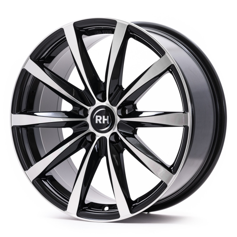 RH ALURAD GT Schwarz voll poliert