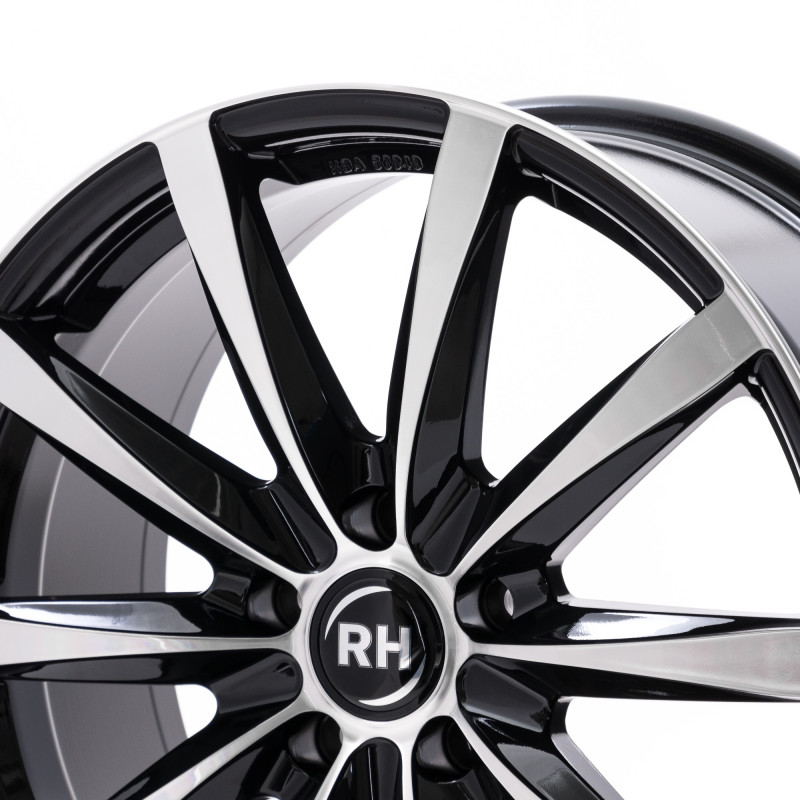 RH ALURAD GT Schwarz voll poliert