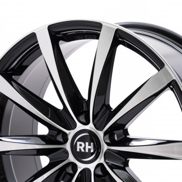 RH ALURAD GT Schwarz voll poliert