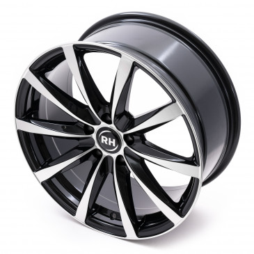 RH ALURAD GT Schwarz voll poliert