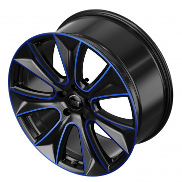 RH ALURAD NAJ II color polished - blue