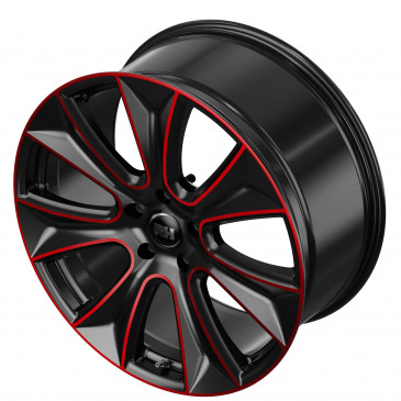 RH ALURAD NAJ II color polished - red