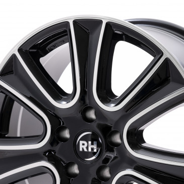 RH ALURAD NAJ II Schwarz voll poliert