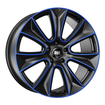 RH ALURAD NAJ II color polished - blue