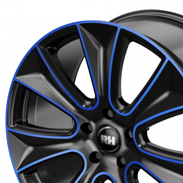 RH ALURAD NAJ II color polished - blue