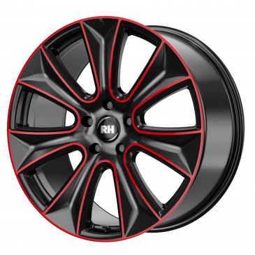 RH ALURAD NAJ II color polished - red