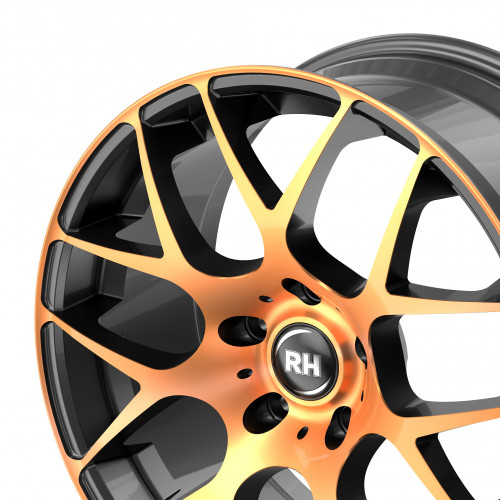 RH ALURAD NBU Race color polished - orange