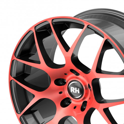 RH ALURAD NBU Race color polished - red