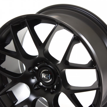 RH ALURAD NBU Race racing schwarz lackiert