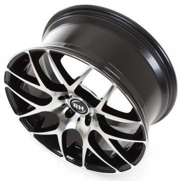 RH ALURAD NBU Race Schwarz voll poliert