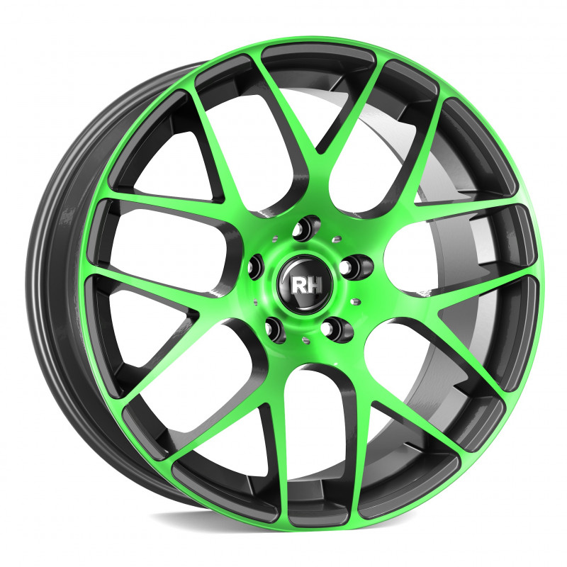 RH ALURAD NBU Race color polished - green