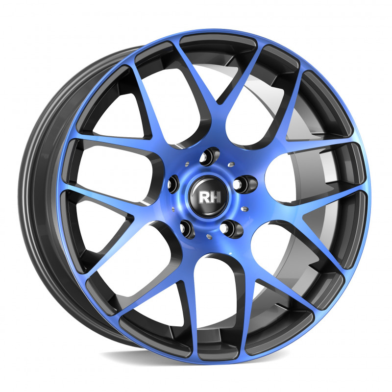 RH ALURAD NBU Race color polished - blue