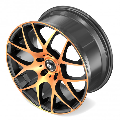 RH ALURAD NBU Race color polished - orange