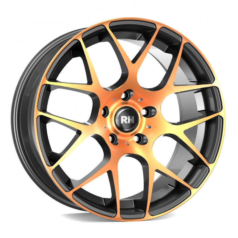 RH ALURAD NBU Race color polished - orange