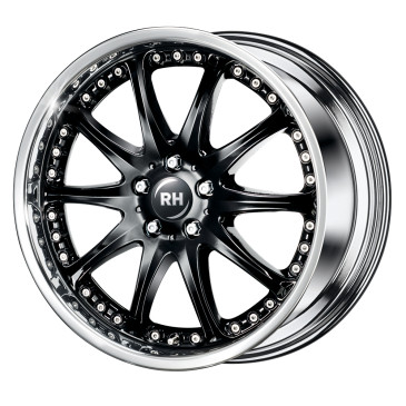 RH ALURAD RAK Phönix schwarz/Horn Edelsstahl