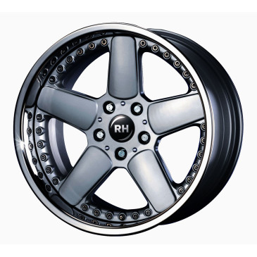 RH ALURAD RAM (X)-Rad silber/Horn hochgl.pol.