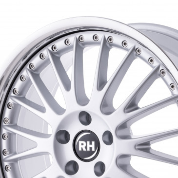 RH ALURAD RAN Crossline silber/Horn Edelstahl