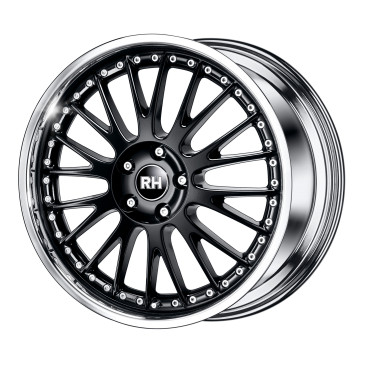 RH ALURAD RAN Crossline schwarz/Horn Edelsstahl