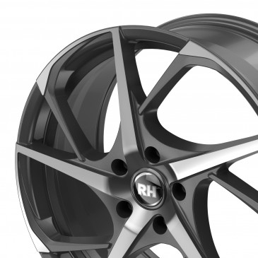 RH ALURAD RB12 anthrazit voll poliert