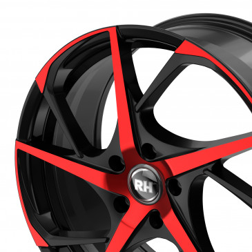 RH ALURAD RB12 color polished - red