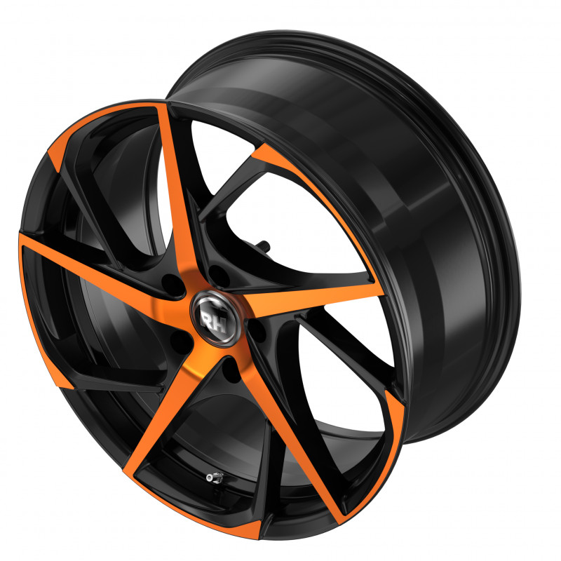 RH ALURAD RB12 color polished - orange