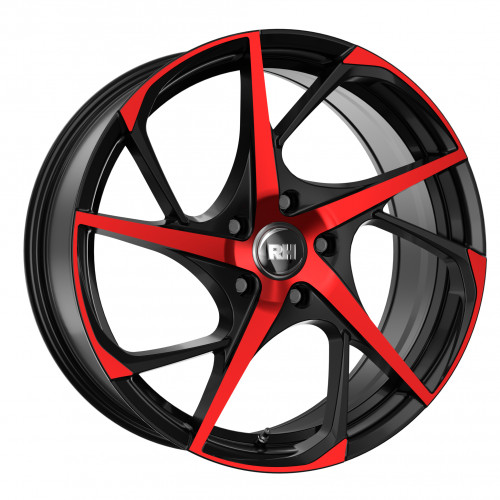 RH ALURAD RB12 color polished - red