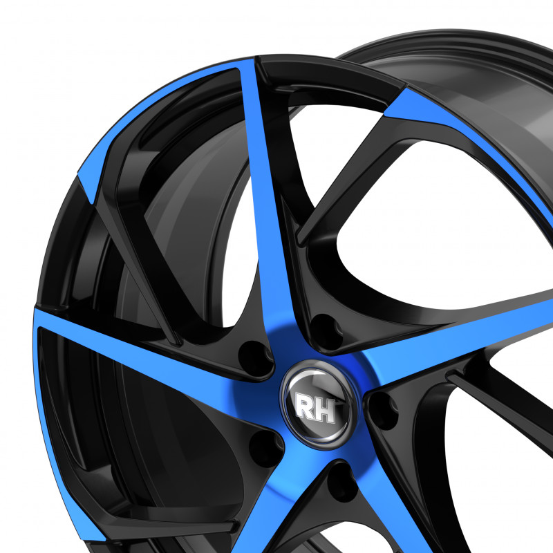 RH ALURAD RB12 color polished - blue