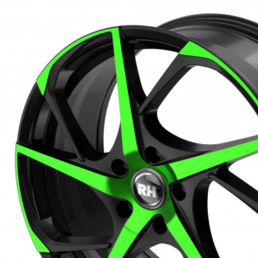 RH ALURAD RB12 color polished - green