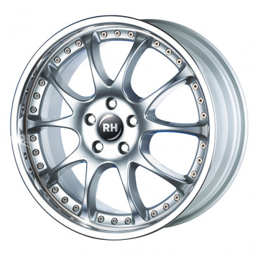 RH ALURAD RMK Dynamik silber/Horn Edelstahl