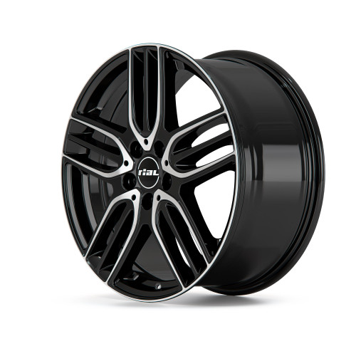 RIAL M14 diamant-schwarz frontpoliert