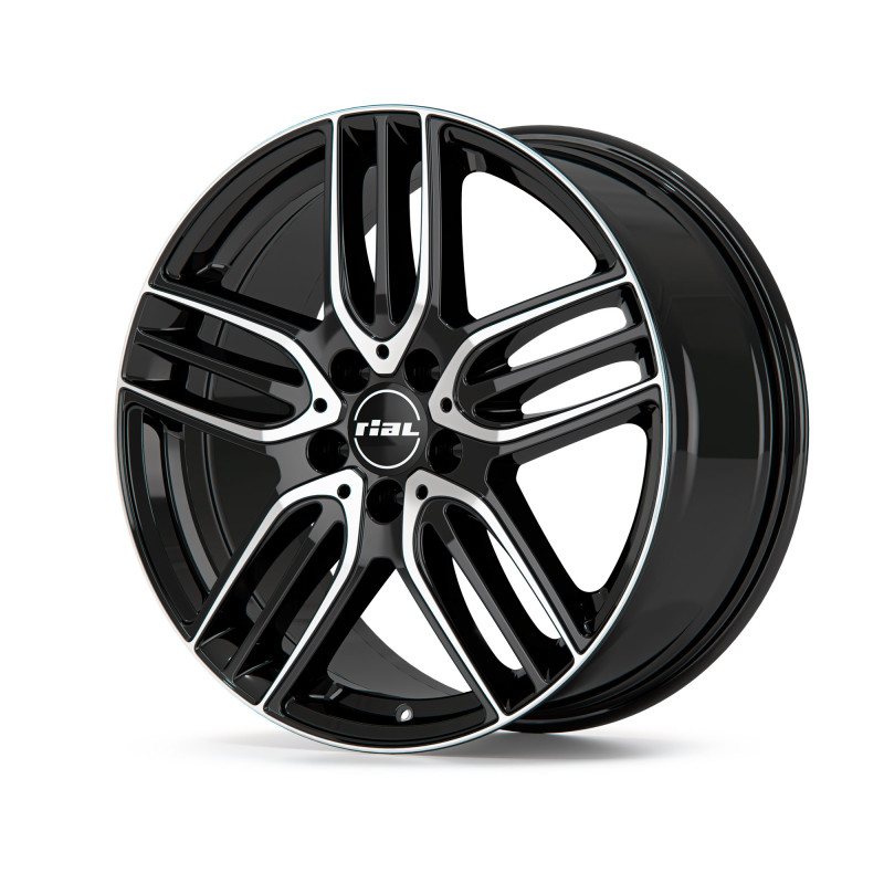 RIAL M14 diamant-schwarz frontpoliert