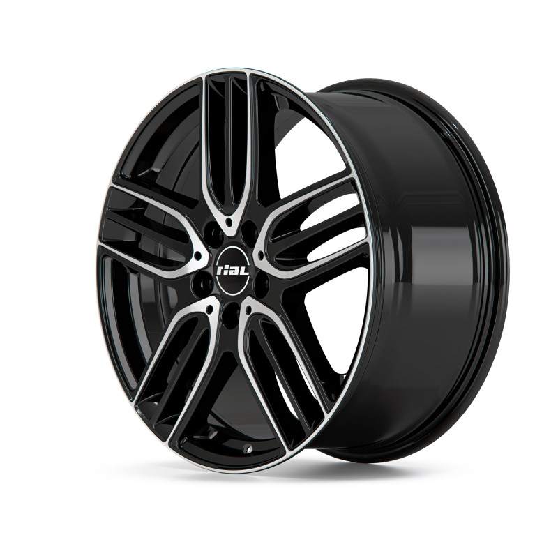 RIAL M14 diamant-schwarz frontpoliert