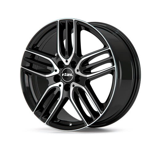 RIAL M14 diamant-schwarz frontpoliert