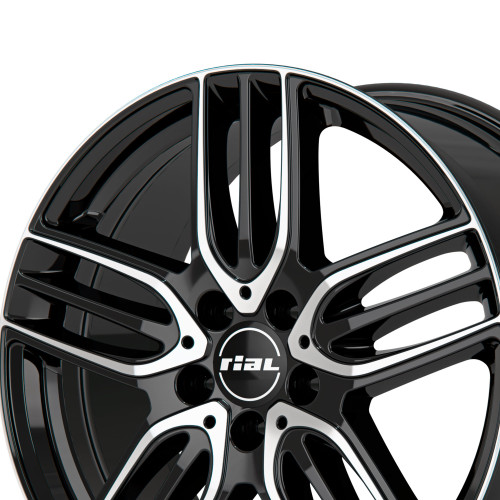 RIAL M14 diamant-schwarz frontpoliert
