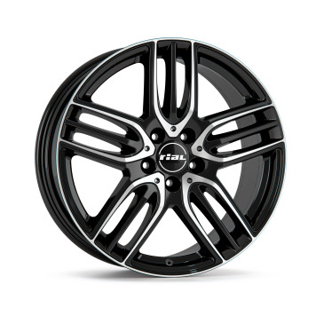RIAL M14 diamant-schwarz frontpoliert